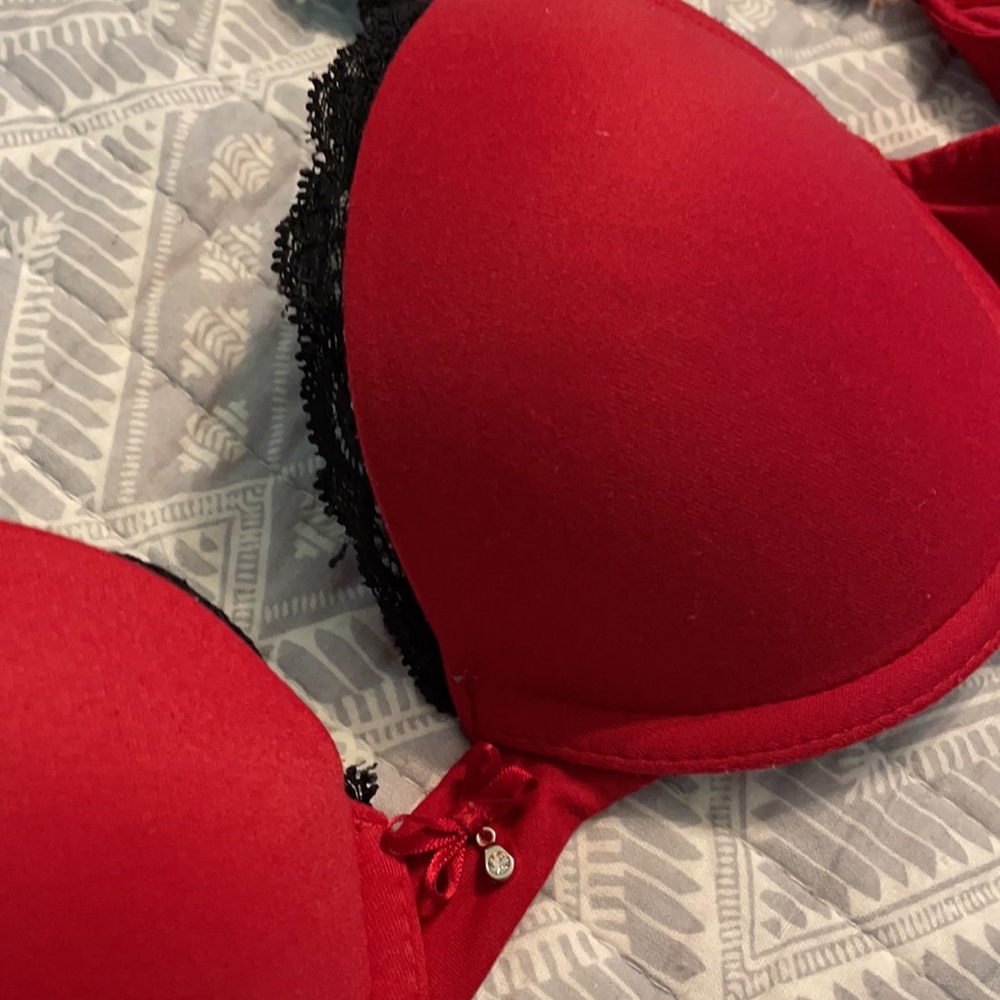 Soma embraceable push-up lace trim bra - Picture 4 of 5